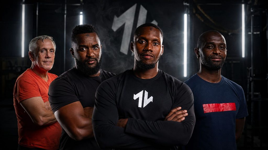 L equipe de coachs MwiliBody reunie en exterieur